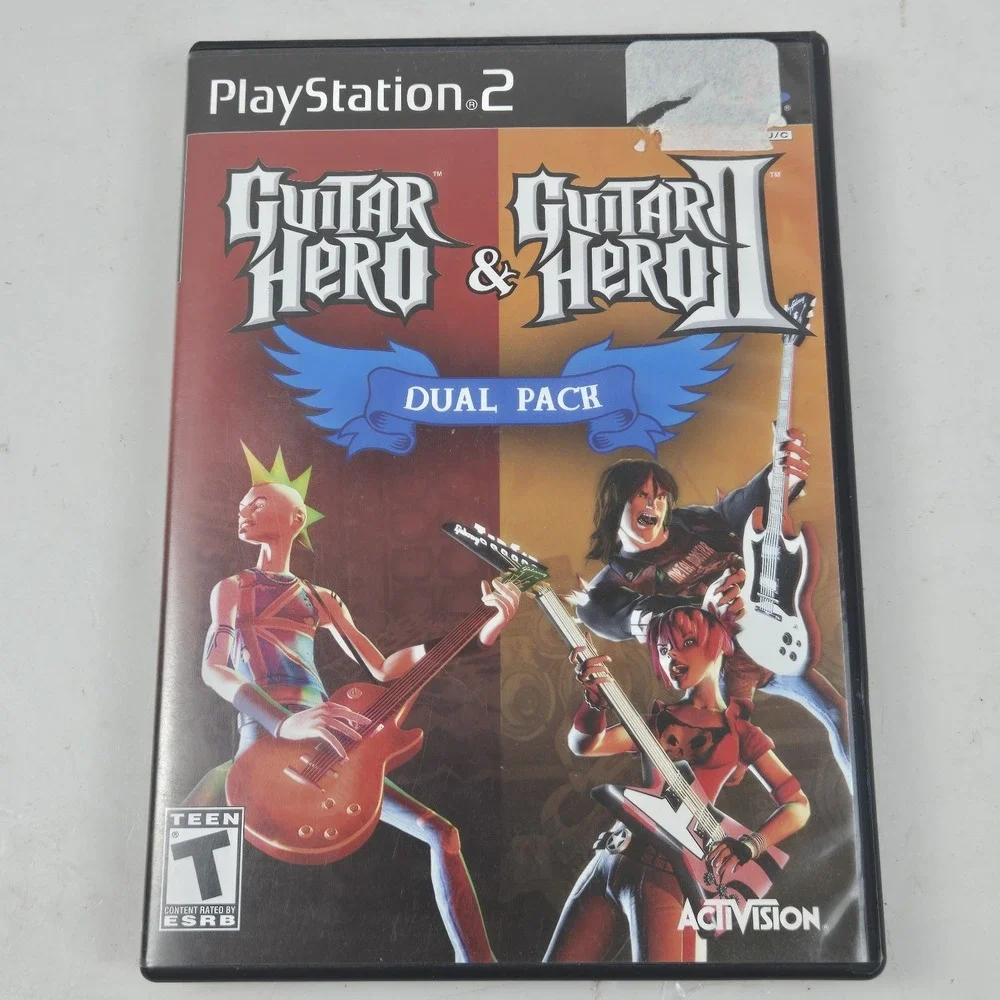 5 Sony PlayStation 2 Games: ATV Harry Potter Final Fantasy Rock Band Guitar Hero